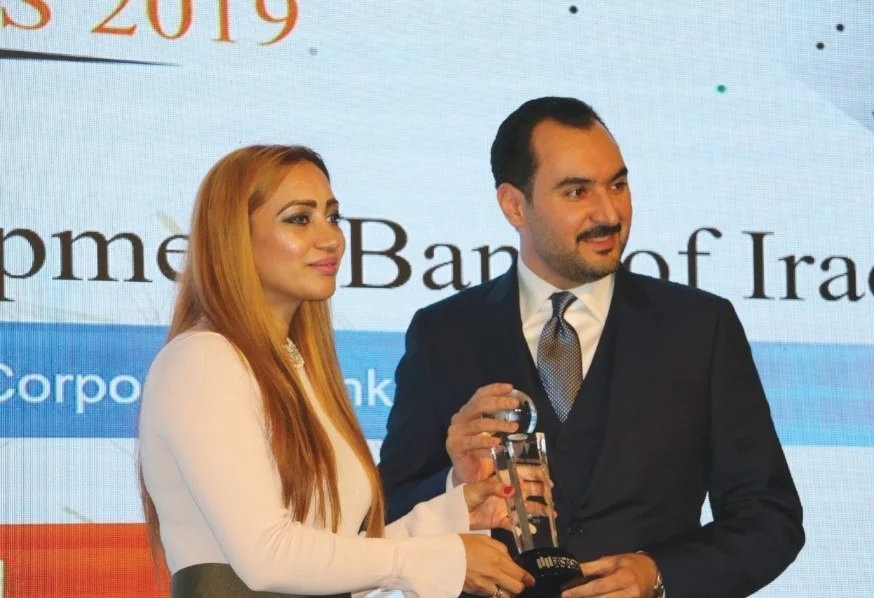 منح جائزة المصرف الاسرع نمواً في العراق إلى مصرف التنمية الدولي من مؤسسة جوائز التمويل العالمية International Finance