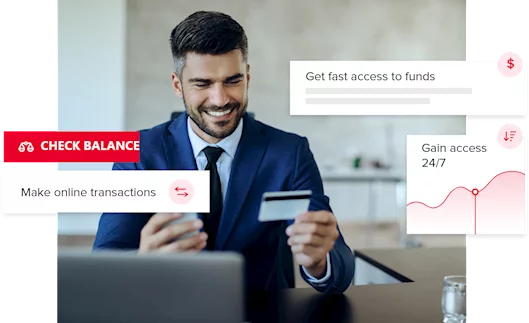 تحكُّم فوري بأموالك - في أي مكان وفي أي وقت